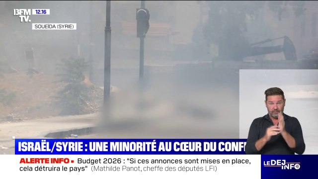 Israël-Syrie: l'agence officielle syrienne Sana a rapporté ce mercredi une frappe israélienne sur la ville de Soueïda