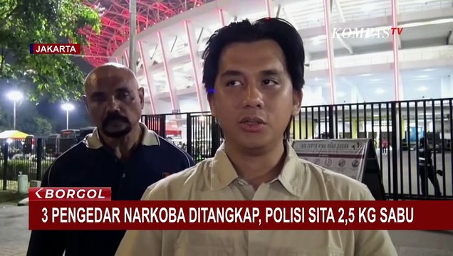 Polisi Temukan 2,5 Kg Sabu di Indekos Gunung Sahari, 3 Pengedar Ditangkap | BORGOL