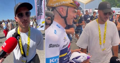 Eden Hazard Supports Remco Evenepoel at Tour de France 2025 🚴‍♂️