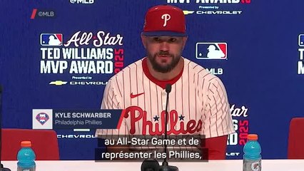 All-Star Game - Schwarber : “Un honneur de représenter Phillies”