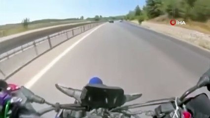 Görüntüler Bursa'dan... Ölümle burun buruna