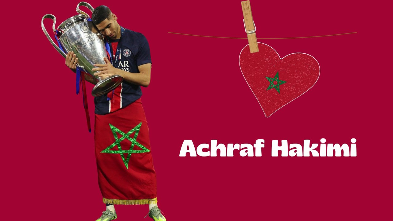 The story of Achraf Hakimi, best Moroccan players