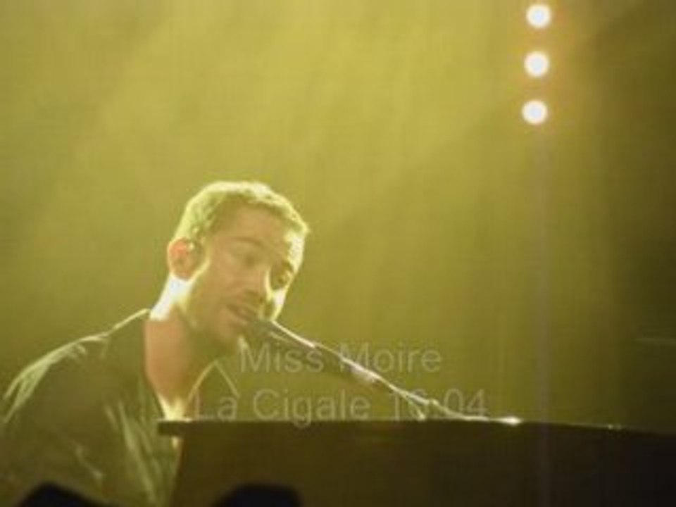 Emmanuel Moire - La Cigale - Le sourire