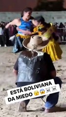 Apareció la peleadora más fuerte de Bolivia que se hizo frente a la invicta Fanny Challa