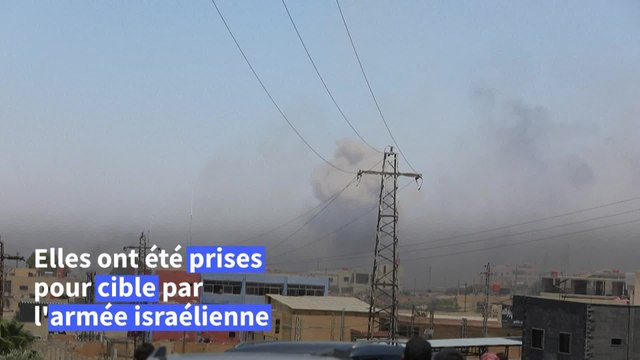 Syrie: les forces gouvernementales visées par des frappes israéliennes à Soueida