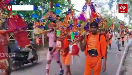 भोले की भक्ति में झूमा किन्नरों का दल, हरिद्वार से दिल्ली के लिए निकाली कांवड़ यात्रा, देश की खुशहाली की मांगी दुआ