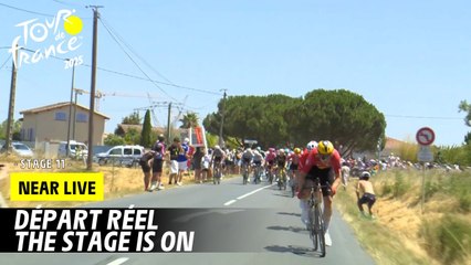 The stage is on - Stage 11 - Tour de France 2025