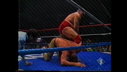 (ITA) Nikolai Volkoff contro Outback Jack - WWF Live a Milano con Gerry Scotti (1987)