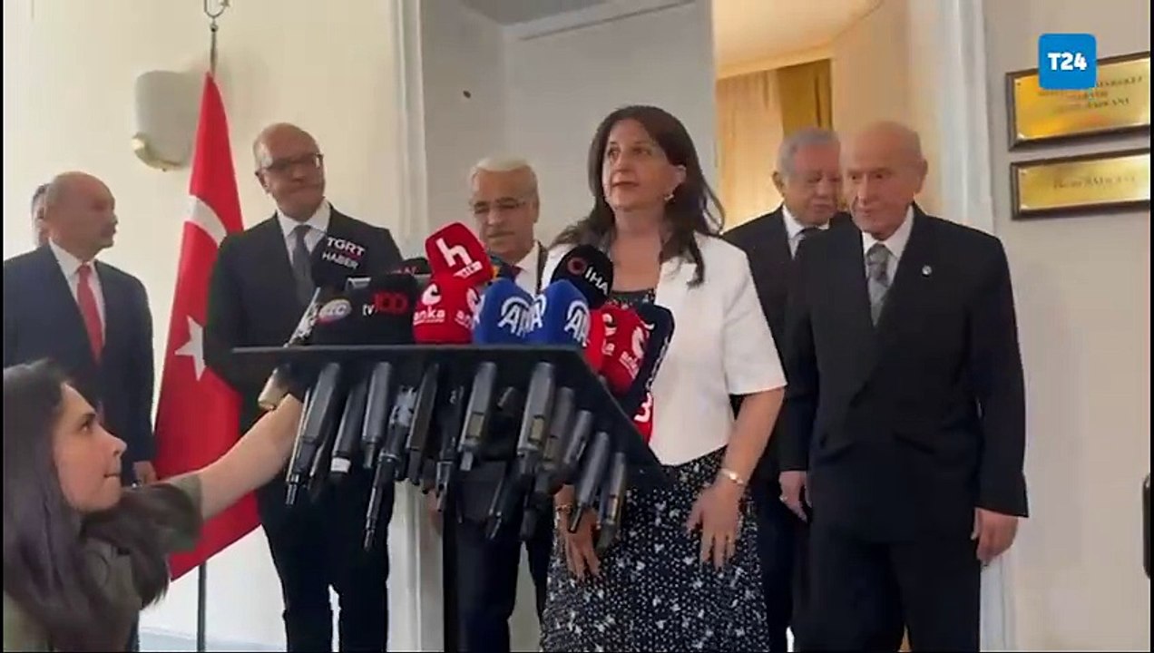 Silahların bırakılmasının ardından Bahçeli ve İmralı heyetinden ilk yüz yüze görüşme: Sürecin geldiği aşamayla ilgili bilgi alışverişinde bulunduk