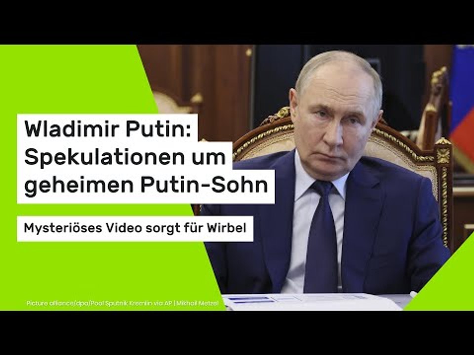 Wladimir Putin: Spekulationen um geheimen Putin-Sohn - mysteriöses Video sorgt für Wirbel