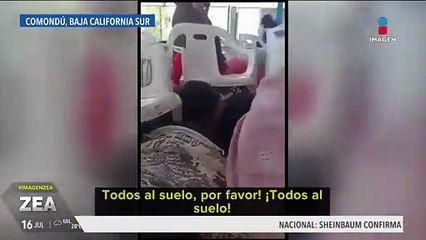 Balacera interrumpe graduación en una secundaria en Baja California Sur