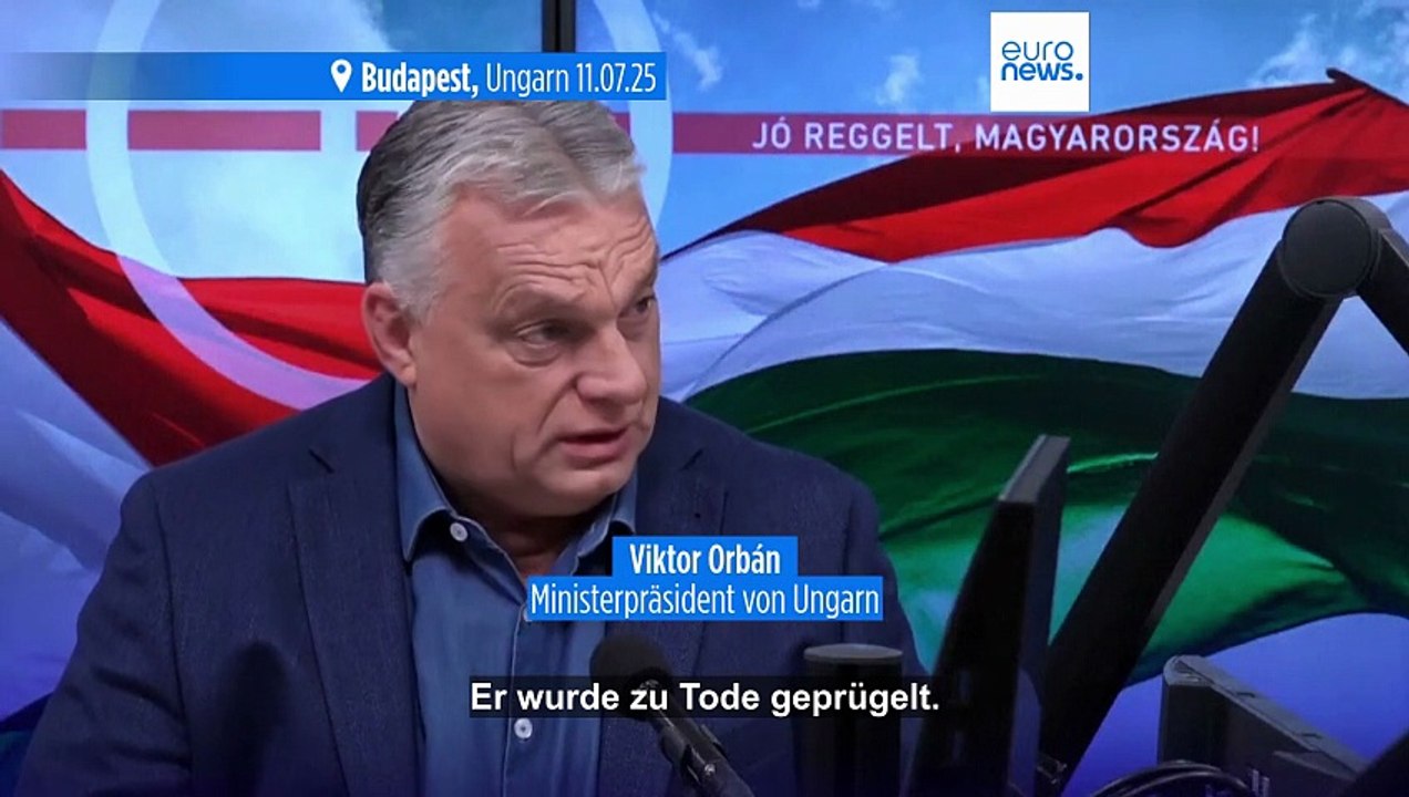 Tod eines ungarischen Wehrpflichtigen: Orbán fordert EU-Sanktionen gegen die Ukraine