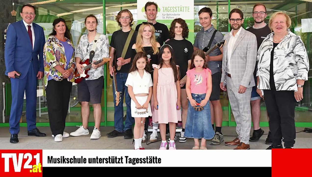 St. Pölten Musikschule unterstützt Tagesstätte