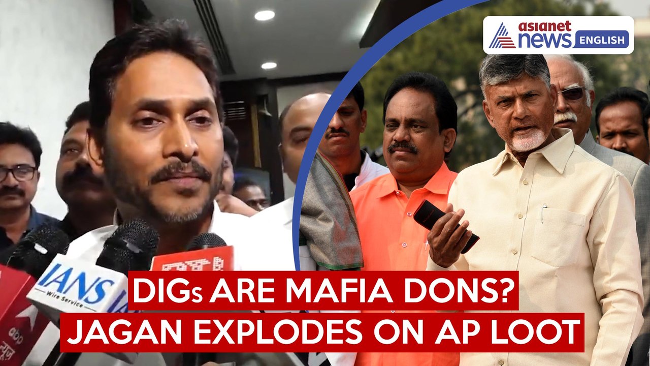 Jagan Reddy Explodes on Mafia Rule in Andhra Pradesh: DIGs, Liquor, Sand Loot Exposed