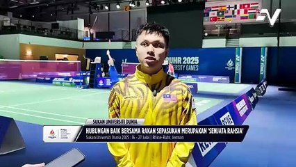 'Bonding' rakan sepasukan jadi senjata kem badminton di Universiade