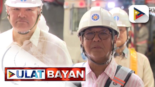 Konstruksyon ng Metro Manila Subway Project, ininspeksyon ni PBBM ngayong araw
