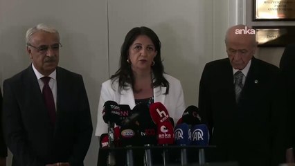 Pervin Buldan'dan Bahçeli ziyareti sonrası açıklama