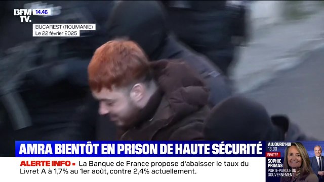 Mohamed Amra sera bien transféré dans la prison de haute sécurité de Vendin-le-Vieil (Pas-de-Calais)