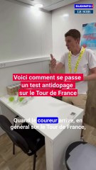 Voici comment se passe un contrôle antidopage sur le Tour de France