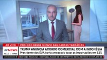 Trump fecha acordo comercial com a Indonésia