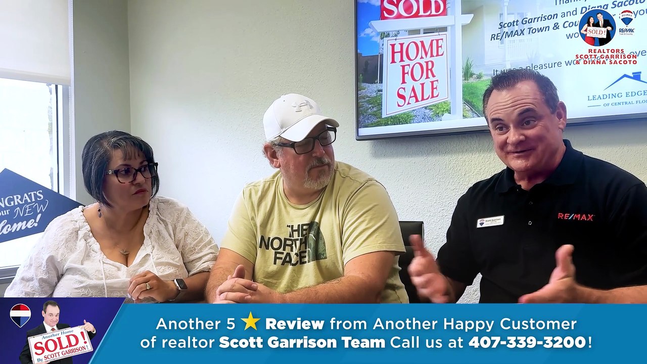 Customer REVIEWS Top Orlando Realtor Scott Garrison Team | Review Video # 42