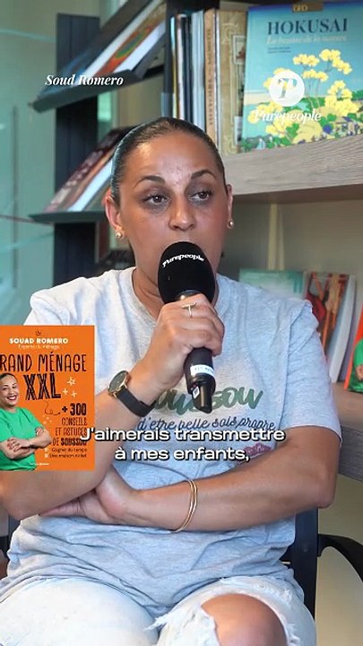 Interview de Soud Romero pour "Purepeople" à l'occasion de la sortie de son livre "Grand Ménage XXL".