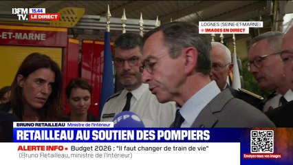 Budget 2026: "On ne peut plus vivre sur le même train de vie", affirme Bruno Retailleau