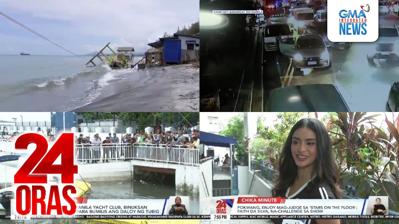 24 Oras: (Part 3) TNVS driver na nagtangka umanong manaksak ng pasahero, suspendido ang lisensya; bahagi ng Cebu, binaha dahil sa malakas na ulan; Faith da Silva, grateful sa support ng Encantadiks, 'Sang'gre Experience' open sa Gateway this..., atbp.