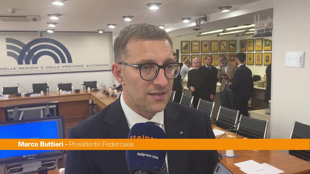 Federcasa, Buttieri "Reperire fondi per dare alloggi a famiglie"