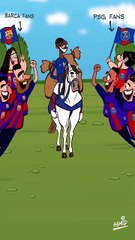 What have you brought us Ousmane 😟چه برایمان آورده ای عثمان؟ 😟#dembele#barca#psg#hamidsahari