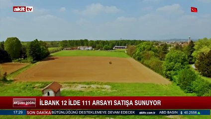 İLBANK, 12 ilde yer alan 111 arsayı satışa sunuyor.