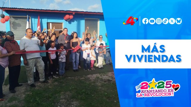 🇳🇮 Familias de Estelí reciben viviendas dignas y seguras del Gobierno Sandinista