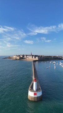 Saint-Malo, Bretagne en France