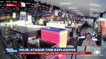 Gate é acionado após ataque com explosivos em supermercado de Araraquara, SP