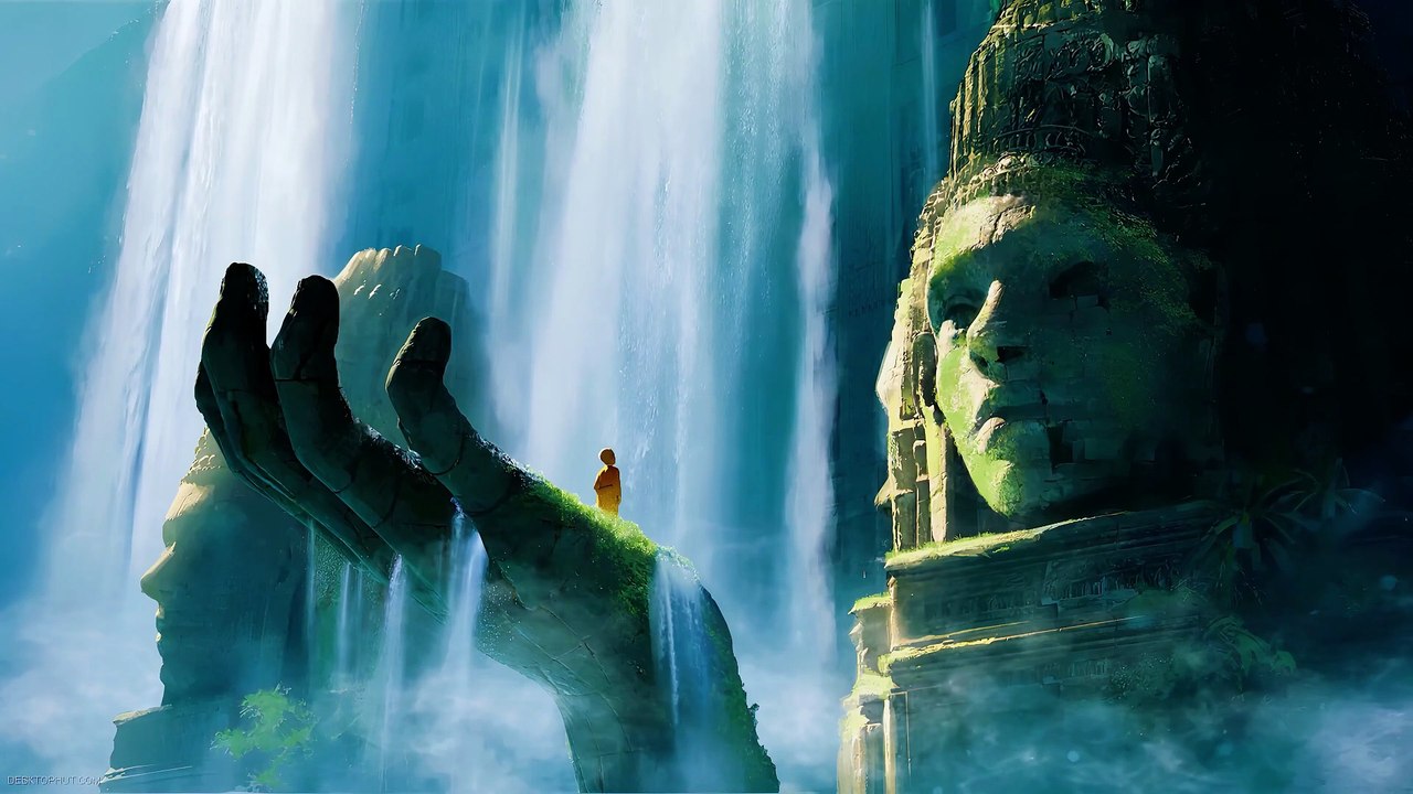 La Déesse Méditative 4K ~ Flûte Zen et Sons de la Nature