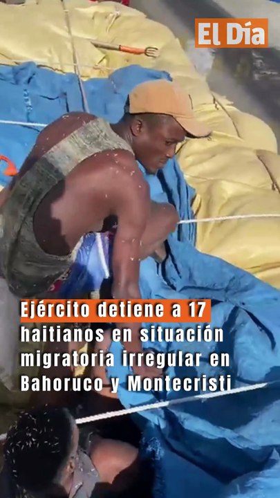 Ejército detiene a 17 haitianos en situación migratoria irregular en Bahoruco y Montecristi