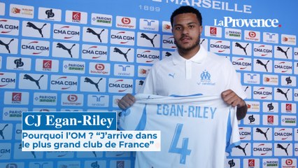 OM. "Je connais bien l'histoire du club", ce qu'il faut retenir de la présentation de CJ Egan-Riley