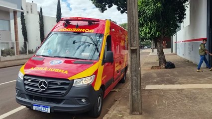 Homem fica ferido ao subir em plataforma e Siate é mobilizado ao Centro