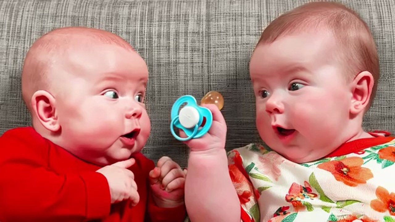 Funniest Twin Babies Compilation - Cute Twins Baby Video