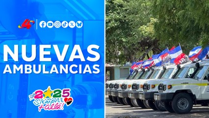 1🚑 MINSA refuerza atención de emergencias con modernas ambulancias en el norte de Nicaragua