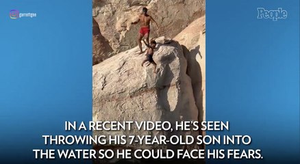 Dad Throws His 7-Year-Old Son Off Cliff to Teach Him a Lesson About Facing Fears