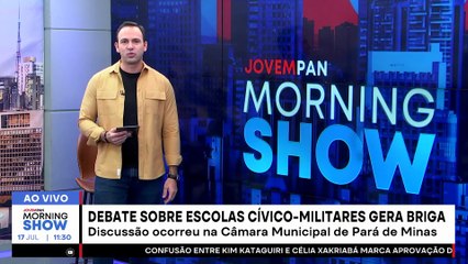 TENSÃO! DISCUSSÃO sobre escolas militares acaba em VIOLÊNCIA com bandeira política