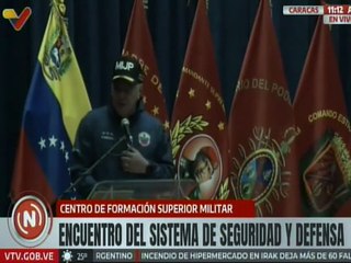 Caracas | Vpdte. Sec. Diosdado Cabello lidera el encuentro del Sistema de Seguridad y Defensa