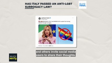 Fact check: Has Italy just passed an anti-LGBT surrogacy law?