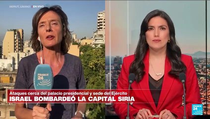 Informe desde Beirut: Israel bombardea Damasco cerca de Ministerio de Defensa y palacio presidencial