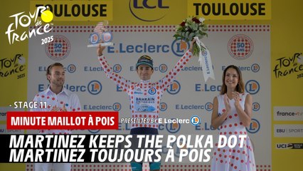 E.Leclerc Polka Dot Jersey Minute - Stage 11 - Tour de France 2025