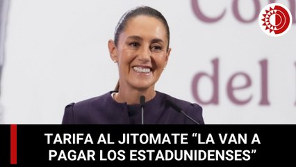 Cuota compensatoria al jitomate “la van a pagar los estadunidenses”: Sheinbaum