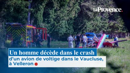 Un homme décède dans le crash d’un avion de voltige dans le Vaucluse, à Velleron