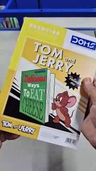 DOMS King Size Tom and Jerry Notebook | Most Viral Cartoon Notebook for School & Fun! 📒🐭🐱