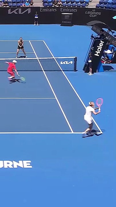 🎾 Doubles partner gets JEALOUS! 🤣